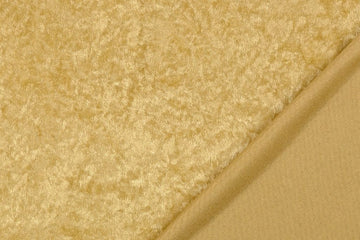Samt, Pannesamt, gold, 0,5 m